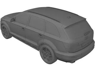 Audi Q7 (2010) 3D Model