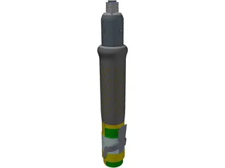 Atlas Copco Screwdriver 3D Model