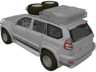 Toyota Land Cruiser 3D Model