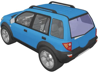 Toyota Rush 3D Model