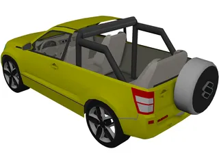 Suzuki Grand Vitara Convertible 3D Model
