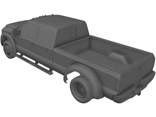 Ford F-550 Super Duty 3D Model