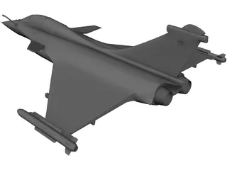 Dassault Rafale 3D Model