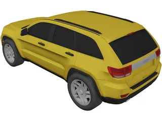 Jeep Grand Cherokee (2012) 3D Model