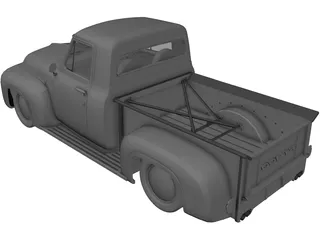 Ford F100 (1955) 3D Model