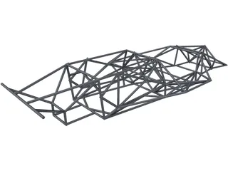 Porsche 917 Frame 3D Model