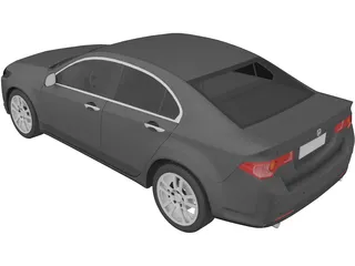 Honda Accord Sedan (2009) 3D Model