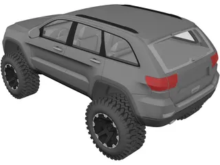 Jeep Grand Cherokee Off-Road Edition (2012) 3D Model