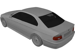 BMW 5-Series E39 3D Model