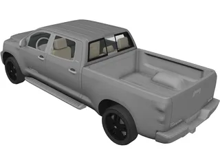 Toyota Tundra Pick Up (2008) 3D Model