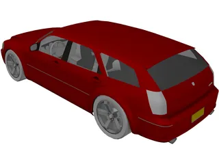 Dodge Magnum SRT8 3D Model