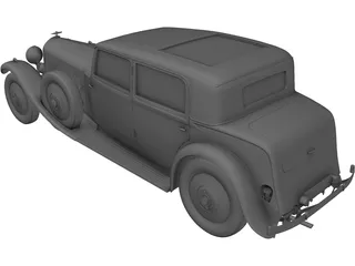 Bentley (1932) 3D Model