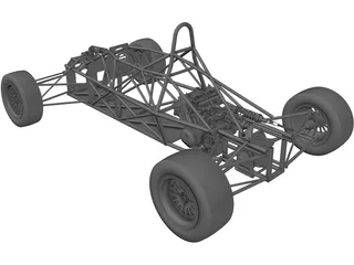 Chassis F600 3D Model