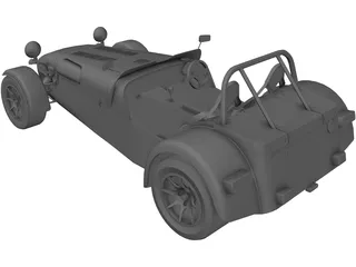 Caterham R500 3D Model