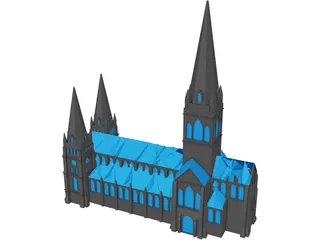 St. Pauls Cathedral 3D Model