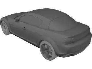 Mazda RX-8 (2003) 3D Model