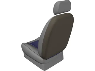Car Seat 3D Model