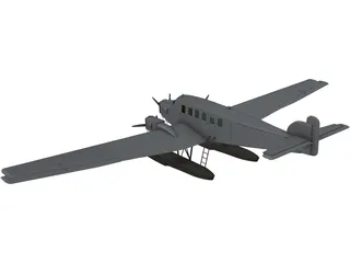 Junkers Ju G 24 3D Model