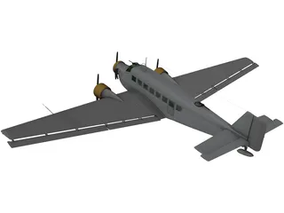 Junkers Ju 52 G5 3D Model