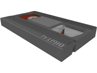 Videotape Digital 3D Model