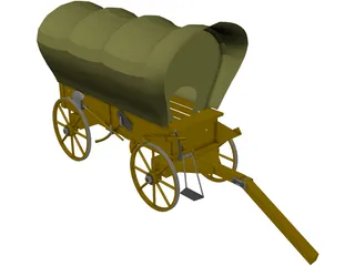 Wagon 3D Model