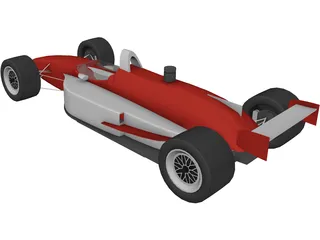 Indy Car 3D Model