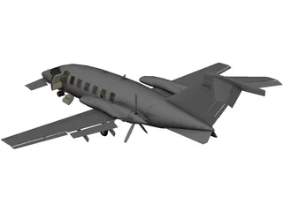 Piaggio P180 Avanti 3D Model