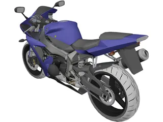 Yamaha R1 (2002) 3D Model