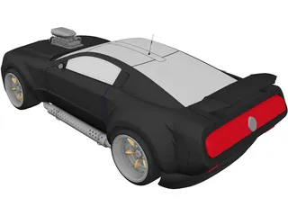 Ford Mustang (2003) [Supercharged] 3D Model