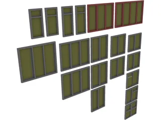 Windows Collection 3D Model