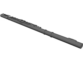 Flute 3D Model