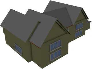 House Country English 3D Model