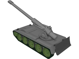 M110 SP Artillery 3D Model