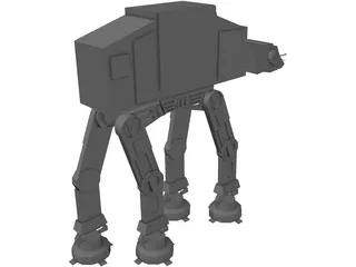 Star Wars Imperial Walker 3D Model
