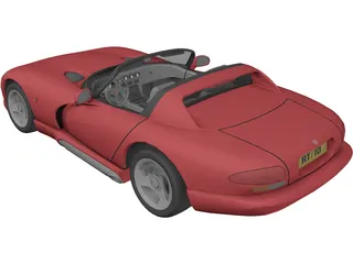 Chrysler Viper RT10 3D Model