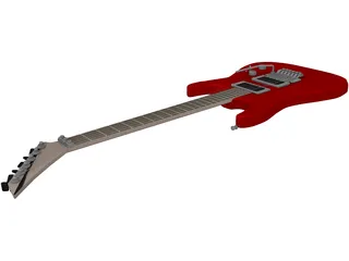 Guitar Electric Jackson DXMG 3D Model