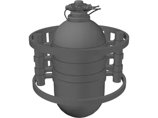 Container Satellite 3D Model