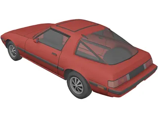 Mazda RX-7 3D Model