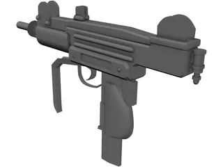 Uzi 3D Model