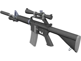 M4A2 3D Model