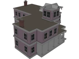 House Victorian 3D Model