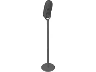 Microphone Old 3D Model
