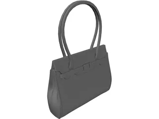 Ladies Handbag 3D Model