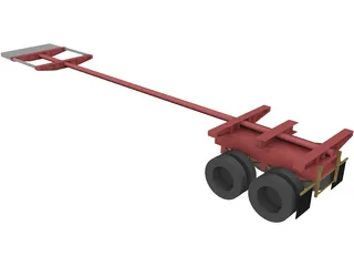 Trailer Groto Extendable (1976) 3D Model