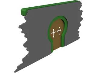 Archway Tomb 3D Model