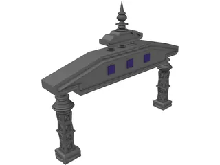 Arch Ceremonial 3D Model