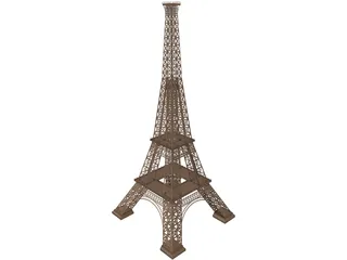 Eiffel Tower 3D Model