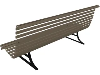 Bench 3D Model