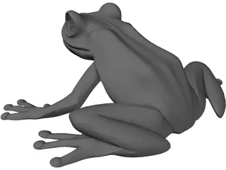 Frog 3D Model