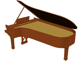 Piano 3D Model